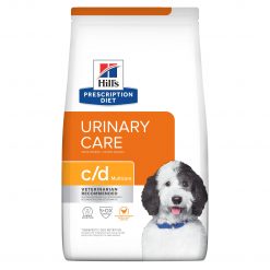 Hill’s Prescription Diet อาหารสุนัข สูตร c/d Canine Urinary Multicare อาหารสุนัขชนิดเม็ด สูตรประกอบการรักษาโรคนิ่ว