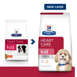 Hill’s Prescription Diet อาหารสุนัข สูตร Heart Care h/d Canine Canned อาหารเม็ด สำหรับสุนัขโรคหัวใจ – 1.5kg