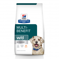 Hill’s Prescription Diet อาหารสุนัข สูตร Multi-Benefit w/d Canine อาหารเม็ดสำหรับสุนัขควบคุมน้ำหนัก