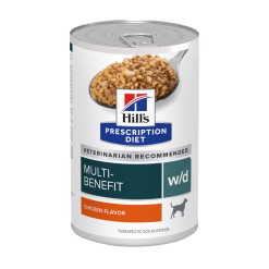 Hill’s Prescription Diet อาหารสุนัข สูตร Multi-Benefit w/d Canine อาหารเปียกสำหรับสุนัขควบคุมน้ำหนัก – 13 oz