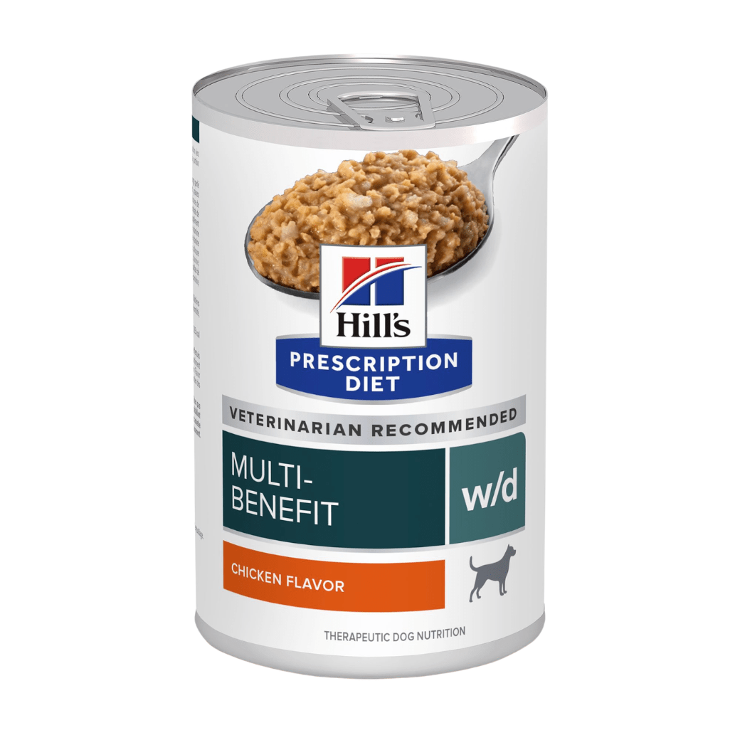 Hill's Prescription Diet อาหารสุนัข สูตร Multi-Benefit w/d Canine อาหารเปียกสำหรับสุนัขควบคุมน้ำหนัก - 13 oz