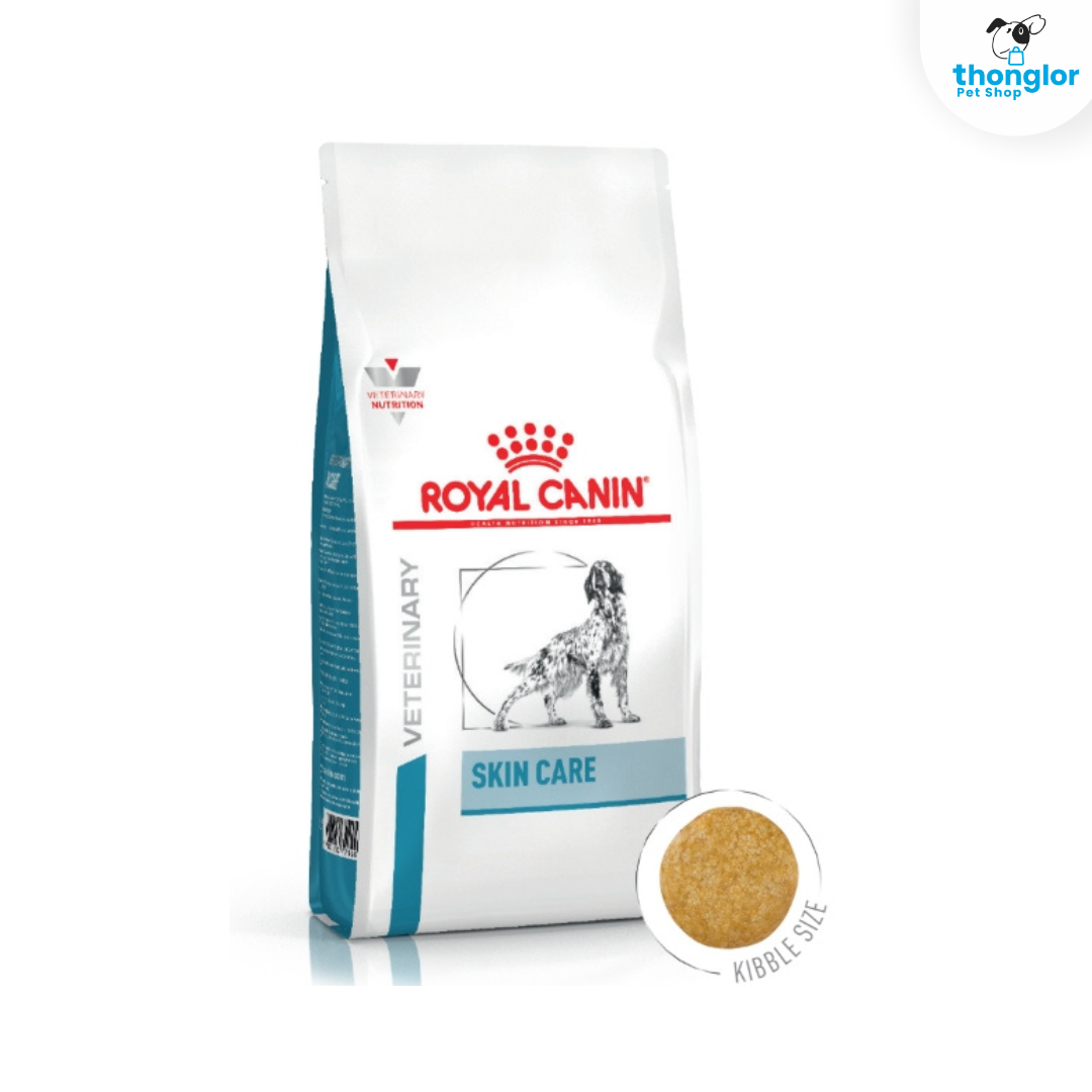 Royal Canin Veterinary SKIN CARE DOG อาหารเม็ดสุนัขบำรุงขนและเสริมสร้างความแข็งแรงของชั้นผิวหนัง