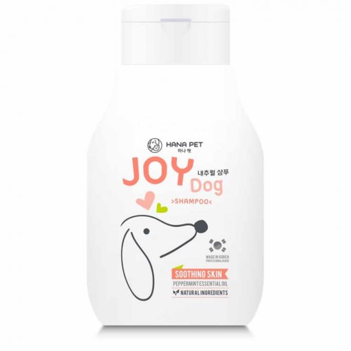 แชมพูอาบน้ำสุนัข Hana Pet JOY สูตรผิวสบาย ลดคัน/ตุ่มแดง ทองหล่อเพ็ทช็อป สินค้าสำหรับคนรัก