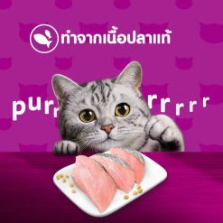 Mars Whiskas Pouch Kitten วิสกัสเพาซ์ ลูกแมว อาหารลูกแมวแบบเปียกสำหรับแมวอายุ 2 เดือน – 1 ปี ขนาด 80 g