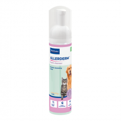 Virbac Allerderm Foam Cleanser – เวอร์แบค อัลเลอร์เดิร์ม โฟม โฟมทำความสะอาดผิว สำหรับสุนัขและแมว (200ml.)