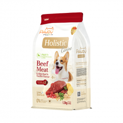 Pawdy Holistic Adult 1+ Dog Food – พอดี้ อาหารสุนัขเกรดพรี่เมี่ยม สำหรับสุนัขโต สูตรเนื้อวัวย่างและเห็ดทรัฟเฟิล (1.3 Kg.)