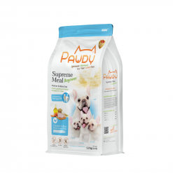 Pawdy Mother & Baby Dog Food – พอดี้ อาหารสุนัขสำหรับแม่สุนัขตั้งครรภ์และลูกสุนัขแรกเกิด สูตรไก่และข้าวผสมนมแพะ (1.2 Kg.)