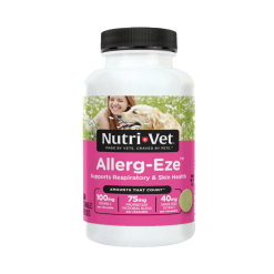 Nutri-Vet Allerg-Eze Chewables for Dogs – นิวทรี-เว็ท อาหารเสริมบำรุงทางเดินหายใจและผิวหนังสำหรับสุนัข