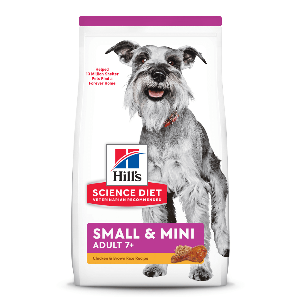 Hill's Science Diet Adult 7+ Small Paws - ฮิลล์ อาหารเม็ดสุนัขสูงวัยพันธุ์เล็ก