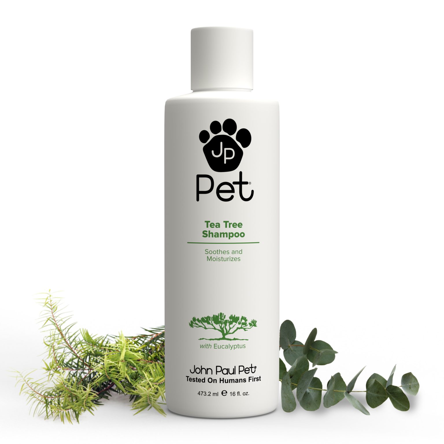 John Paul Pet Tea Tree Shampoo แชมพูอาบน้ำสูตรที ทรี สำหรับสุนัขและแมว