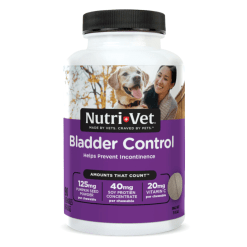 Nutri-Vet Bladder Control chewables for dogs – นิวทรี-เว็ท อาหารเสริมบำรุงกระเพาะปัสสาวะสุนัข 90 pcs.