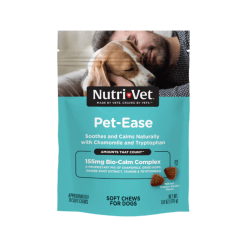 Nutri-Vet Pet-Ease Soft Chews for Dogs – นิวทรี-เว็ท อาหารเสริมลดความเครียดสำหรับสุนัข