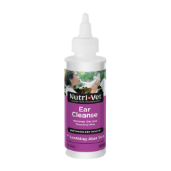 Nutri-Vet Ear CLeanse for Cats – นิวทรี-เว็ท น้ำยาทำความสะอาดหูสำหรับแมว (118 ml.)