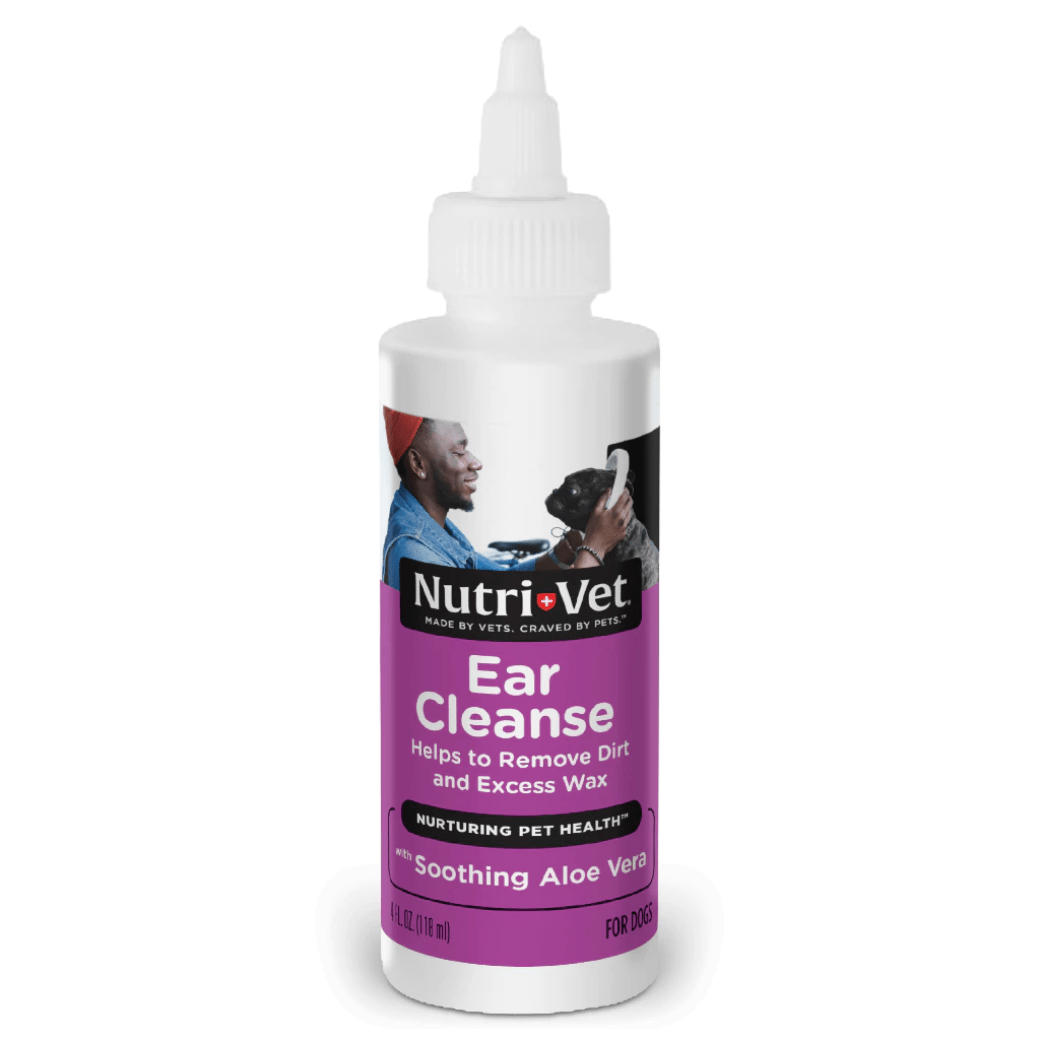 Nutri-Vet Ear Cleanse for Dogs - นิวทรี-เว็ท น้ำยาทำความสะอาดหูสำหรับสุนัข (118 ml.)