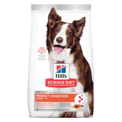 Hill’s Science Diet Adult Perfect Digestion Chicken ฮิลล์ อาหารเม็ดสำหรับสุนัข ปรับสมดุลลำไส้ สูตรไก่ 1.58 kg.