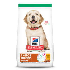 Hill’s Science Diet Puppy Large Breed dog ฮิลล์ อาหารชนิดเม็ดสำหรับลูกสุนัขพันธุ์กลาง-ใหญ่
