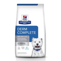 Hill’s Derm Complete Small Bites ฮิลส์ เดิร์ม คอมพลีท อาหารเม็ดสำหรับสุนัขแพ้ง่าย เม็ดเล็ก (1.5 Kg.)