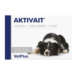 AKTIVAIT MEDIUM/LARGE BREED – บำรุงสมองและระบบประสาท สำหรับสุนัขพันธุ์กลางและใหญ่