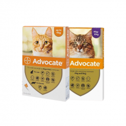 Advocate Spot On for Cats – แอดโวเคท ยาหยอดป้องกันและกำจัดเห็บหมัดสำหรับแมว