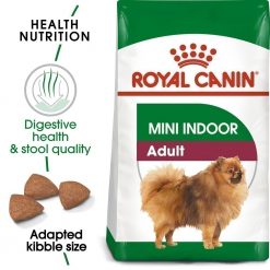 Royal Canin อาหารสุนัข Mini Indoor Adult สูตรสุนัขพันธุ์เล็กเลี้ยงภายในบ้าน อายุมากกว่า 10 เดือนขึ้นไป