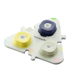 Mewoofun Pet Communication Buttons – มีวูฟัน ปุ่มอัดเสียงฝึกสัตว์เลี้ยง สี Navy Botton