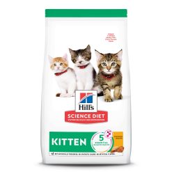 Hill’s Science Diet Kitten Chicken Recipe ฮิลล์ อาหารเม็ดสำหรับลูกแมว (1.5-7 Kg.)