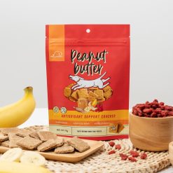 (2 แถม 1) Pawganic Organic Dog Crackers – พอว์แกนิค ขนมแครกเกอร์ออร์แกนิคสำหรับสุนัข (70 g.)