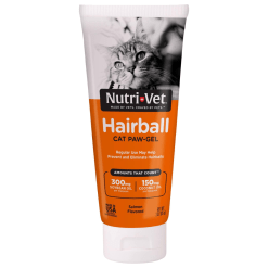Nutri-Vet Hairball Cat Paw-Gel – นิวทรี-เว็ท เจลลดก้อนขนสำหรับแมว (89g.)