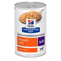 Hill’s Prescription Diet u/d Canine ฮิลล์ อาหารเปียกสำหรับสุนัขโรคนิ่ว 13oz.