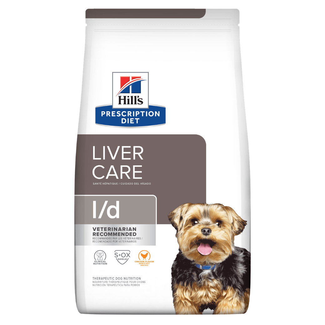 Hill's Prescription Diet Liver Care l/d Canine - ฮิลล์ อาหารเม็ดสำหรับสุนัขโรคตับ -1.5 kg.