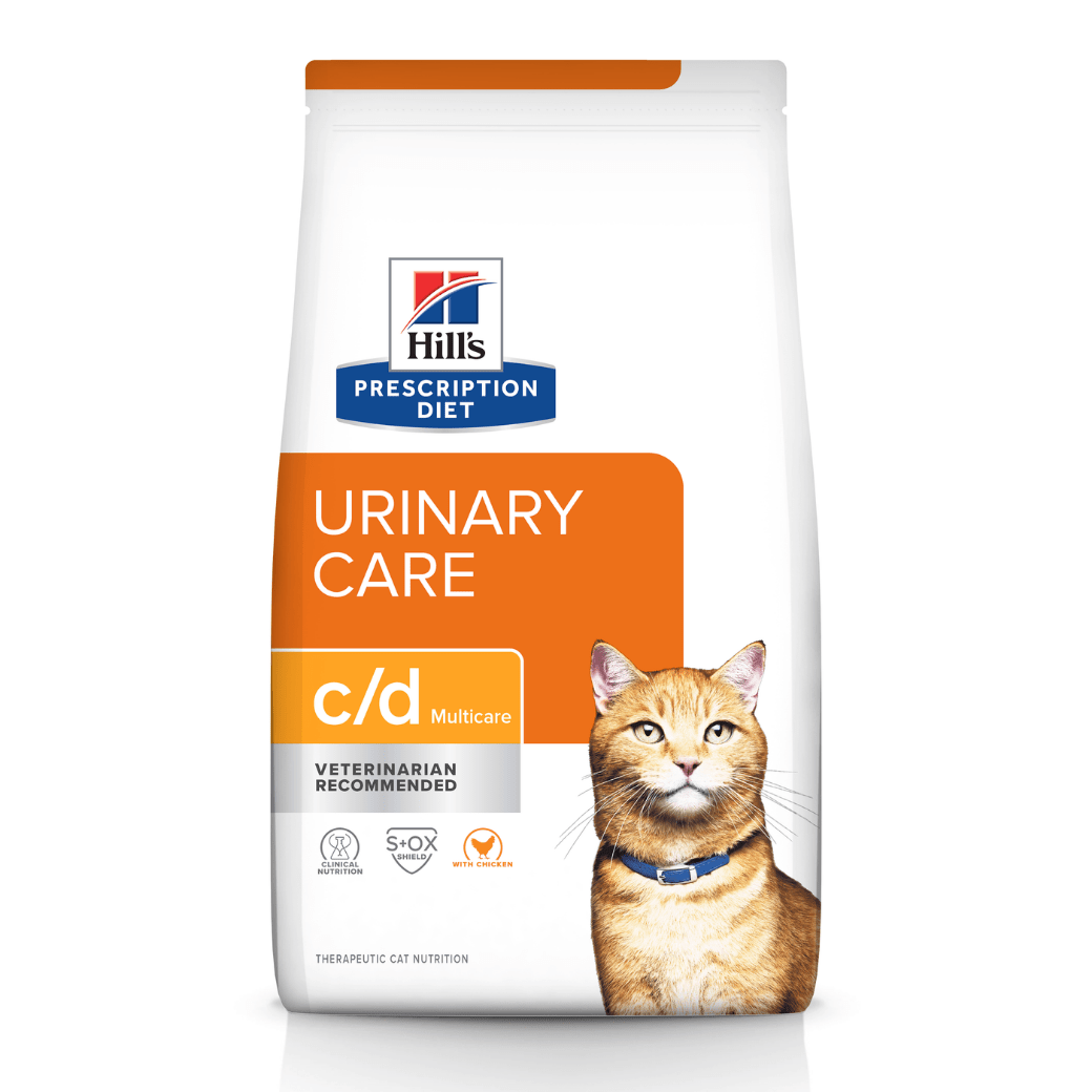 Hill's Prescription Diet Urinary Care c/d Multicare Feline ฮิลล์ อาหารเม็ดสำหรับแมวบำรุงระบบทางเดินปัสสาวะ ชนิดเม็ด