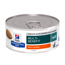 Hill’s Prescription Diet Digestive/Weight Management w/d Feline อาหารเปียกสำหรับแมวควบคุมน้ำหนัก 156 g.