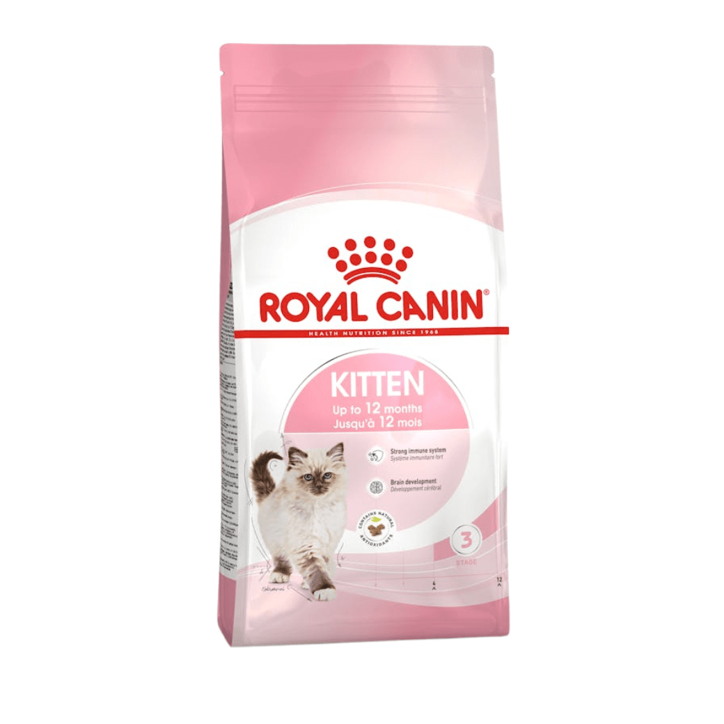 Royal Canin Kitten - โรยัล คานิน อาหารชนิดเม็ดสำหรับลูกแมวอายุ 4 ถึง 12 เดือน